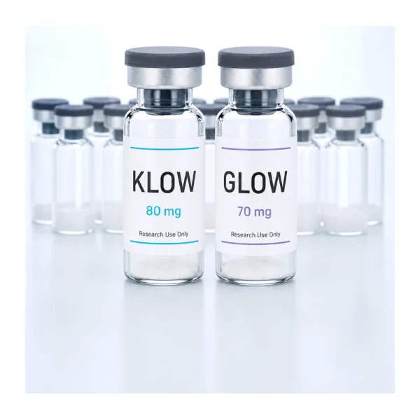 KLOW & GLOW peptide vial product image
